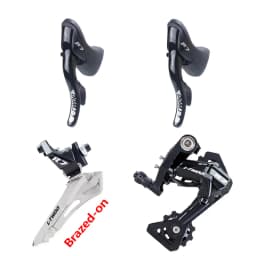 LTWOO R7 2x10 Speed Road Groupset R7 Shifter Lever Rear Derailleurs 11-25/28/32T flywheel X10 Chain with for tiagra 4700 R3000