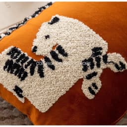 Medicci Home Handmade Boho Long Tail Leopard Cushion Cover Luxury Lumbar Pillowcase 30x50 With Tassel Shabby Chic Farmhouse Deco