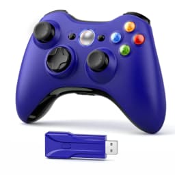 Wireless For Xbox 360 Controller Xbox 360 Slim/Elite/Winodow/PC Video Game Gamepad 6axis Joystick Dual Vibration 2.4G Gaming
