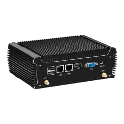Intel Core I7-5500U I5-5200U I3-5005U Industrial Mini PC Dual LAN 2xRS232 COM 4xUSB3.0 1xHDMI Support WiFi Linux Ubuntu Computer