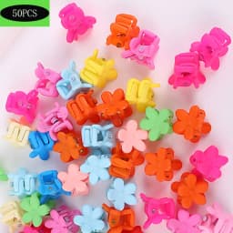 50PCS/Set Cute Hair Claws Small Size Mini Hairpin Hair Clips For Girls Korean Side Clip Bangs Clip Women Sweet Hair Accessories