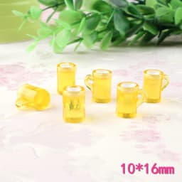 1:12 Doll House Decration Accessories Mini Food Coffee Drink Ice Cream Wine Cup Bottle
