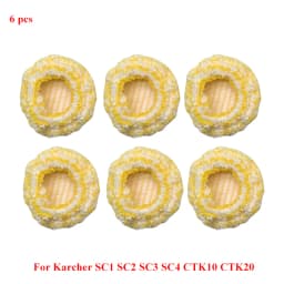 Steam Cloth Cover For Karcher SC1 SC2 SC3 SC4 SC5 SC7 CTK10 CTK20 Handheld Steam Brush Vacuum Cleaner Parts Nylon Accessories