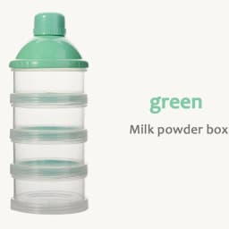 Portable Milk Powder Formula Dispenser Food Container Storage Feeding Boxes for Baby Kids Toddler 4/5 Grid Baby Food Storage Box
