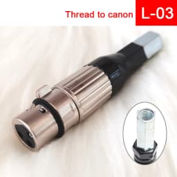 Reciprocating Linear Motor Parts 3xlr Attachments Adapter M8 3XLR Connector Adaptor Quick Connector Suction Cup Adapter