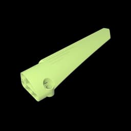 Gobricks GDS-1333 Technical, Panel Fairing # 6 Long Smooth, Side B compatible lego 64393 pieces of children's DIY