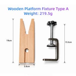 PHYHOO Wood Mini Table Clamp Small Bench Vice Jeweler Hobby Clamps DIY Mold Craft Repair Tool Portable Work Bench Screw Vise
