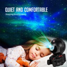 Astronaut Star Projector Lamp, Suitable for Multi-Room Decoration, A Great Gift, and a Perfect Starry Night Light for Bedroom