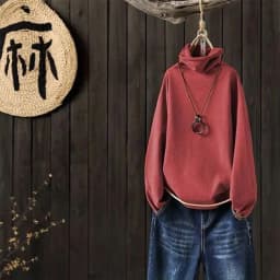 Women's High Collar Fleece Lined Thickened Base Shirt Warm Top Large Size T Shirt All Matched Single Two Pieces Lieoyuarn
