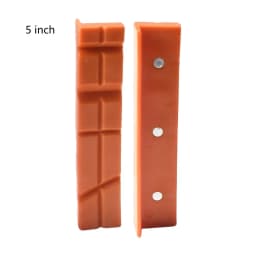 2pcs 4/5/6 Inch Magnetic Soft Pad Jaw Plain Weave/V Shaped For Metal Vise Bench Machine Tools For Metal Vise Bench Machine Tools