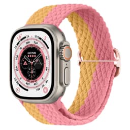 Nylon Strap For Apple Watch 12 11 10 9 8 7 46mm 42mm Adjustable Wristband iWatch Ultra4-3-2-1 49mm 6 5 4 SE 45mm 41mm 44mm Belt