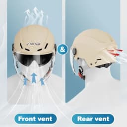 3C Certified Lightweight Summer Sun Protection Half Helmet UV Resistant Electric Scooter Helmet Unisex Breathable Safety Helmet