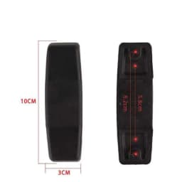 Suitcase Hinges Suitable for Samsonite Luggage Accessories Replair Replacement Travel Suitcases Gemel Luggage Coupling Head