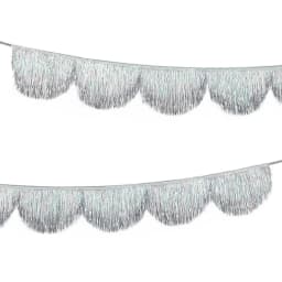 Multicolor Drizzle Garland Encryption PET Metallic Foil Fringe Thickening Background Ornament Tassel String Party Supplies