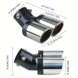 For BYD SEALION 5 SONG PRO CHAZOR DMi 2026 2025 2024 Exhaust Pipe Sleeve Tail Throat Muffler Tip Modification Accessories