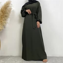 Modest Abaya Ramadan Musulman De Mode Maxi Robe Turkey Kaftan Islamic Clothing Muslim For Women Hijab Dress Caftan Vestidos