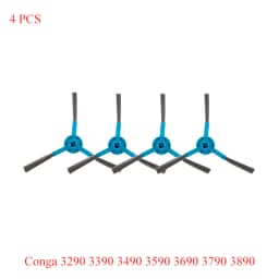 For Cecotec Conga 3290 3490 3690 3790 3890 Ultra Titanium Vital Vacuum Cleaner Spare Parts HEPA Filter Side Brush Proscenic M7