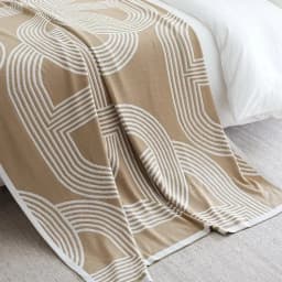 Nordic Geometric Knitted Blanket for Beds Modern Simplicity Sofa Cover Luxury Throw Blanket Home Decor Bed End Towel Soft Shawl