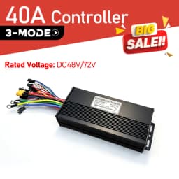 48V 72V 40A 1000W 1500W 2000W Ebike Brushless Motor Sine Wave Controller with S100 NFC LCD Display For E-Mountain Bike Scooter