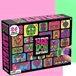 2026 New Hot Needoh Advent Calendar 24 Day Countdown New Year Family Friends Blind Box Party Squishy Squeeze Toy Stress Relif