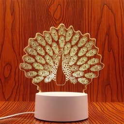 3D LED Lamp Creative 3D LED Night Lights Novelty Illusion Night Lamp 3D Illusion Table Lamp For Home Christmas Decorative Light
