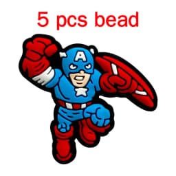 5pcs Silicone Pacifier Chain Cartoon Beads Baby DIY Care Nipple Chain Ornaments Parts