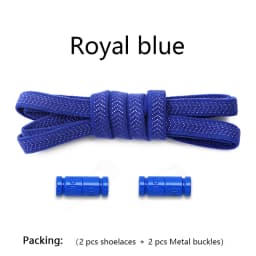 Colorful Capsule Lock Shoelaces Without ties Elastic Laces Sneakers No Tie Shoe laces Kids Adult Flat Quick Shoelace for Shoes