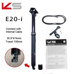 KS E20/E20-i 27.2 Sestpost Travel 100 125mm Remote Control Dropper KS Saddle Post 30.9/31.6mm Bike Saddle Post Travel 125mm