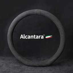 38cm Alcantara for Cadillac XTS CT6 XT5 ATS CTS SRX SLS Steering Wheel Cover Auto Parts Car accessories