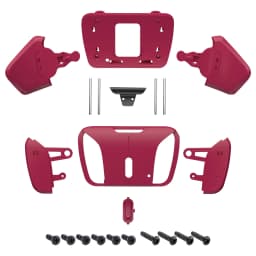 eXtremeRate Replacement Redesigned K1 K2 K3 K4 Back Buttons Housing Shell for ps5 Controller, RISE4 Remap Kit - 19 colors