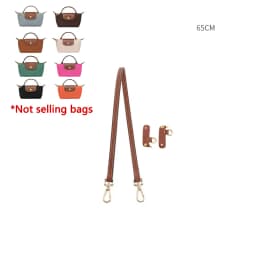 Genuine Leather Shoulder Strap Fit For Longchamp Mini Le Pliage Punch Free Crossbody Bag Strap Accessories