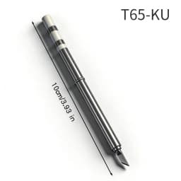 FM65 T65 Soldering Iron Tip for T65 HS01 GD300 T85 Replacement Heater Solder Compatible with SH Series Not Applicable T12