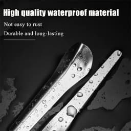 Putty Knife Paint Scraper Blade Drywall Corner Ceramic Tile Grout Remover Water Scraper Floor Tool, Silvery
