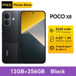 【World Premiere】Global Version POCO X8 5G Smartphone NFC 8340mAh battery 67W HyperCharge 50MP Camera Snapdragon 6s Gen 4