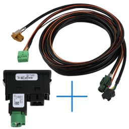 For VW Golf 7 MK7 VII For Passat B8 CarPlay Media USB AUX Switch MIB2 MDI USB AMI Adapter Plug Socket 5Q0035726E 5G0035222E