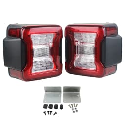 For Jeep Wrangler JK 2007-2017/JL 2018+ LED Tail Light Rear Reverse Brake Lamp Turn Signal Light Daytime Running Lamp EU Version