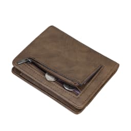 New Men Wallets Leather Purse Man Slim Card Horders Quality Male Short Multi-card Wallet Coin Pocket Purse