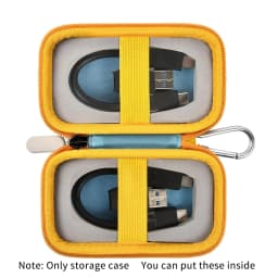External Hard Drive Case for SanDisk Extreme Portable SSD 1TB 2TB 4TB 500GB External Solid State Drive, Bag for 2 SSD (Box Only)