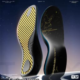 Mcgola Titx Gold Customized Carbon Plate Is More High-Strength, More Elasticity and More Speed, High-Strength Confrontation Basketball Insoles