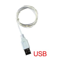 USB LED String Lights Led Copper Silver Wire Fairy Lights Waterproof 5/10/20M Garland For Christmas Wedding Party Decoration