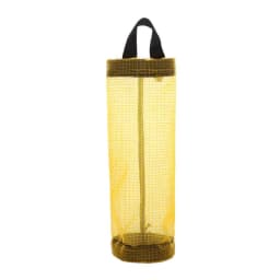 Home Grocery Bag Holder Wall Mount Plastic Bag Holder Dispenser Hanging Storage Trash Garbage Bag Kitchen Garbage Organizer