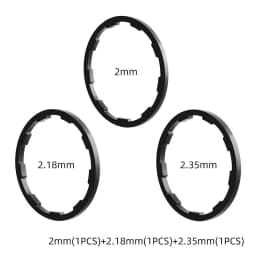 1/1.5/1.85/2/2.18/2.35mm Bicycle Hub Washer MTB Bottom Bracket Spacers Flywheel Cassette Gasket Road Bike Freehub Washer