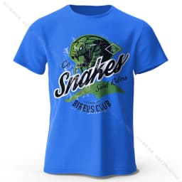 Essential Crew Neck Printed 100% Cotton T-Shirt, Soft & Breathable Short Sleeve Tee for Men & Women