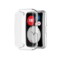TPU Soft Protective Cover For Huawei Watch Fit Case Full Screen Protector Shell Bumper Plated Classic Cases For Huawei Watch Fit