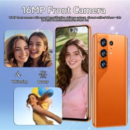 K-Touch C26 Ultra Mobile Phones Android 15 Smartphone 7.3 HD Cell Phone 22GB 2TB 8000mAh Face Unlock 5G Dual SIM 16+48MP Camera Cellphones For Men Women