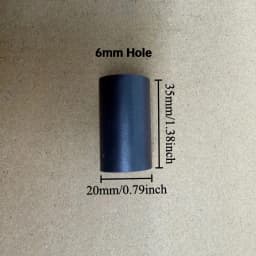 35x20mm Boron Carbide Air Sandblasting Nozzle / Replacement Sand Blaster Accessories Tip