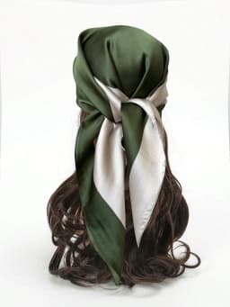 Luxury Print Imitation Silk Square Scarf Women Spring Neck Tie Shawl Wraps Female Hair Hand Wrist Headkerchief Hijab Bandana