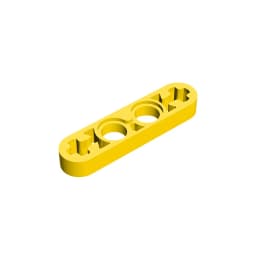 MOC PARTS GDS-690 Technical, Liftarm Thin 1 x 4 - Axle Holes compatible with lego 32449 pieces of children's toys
