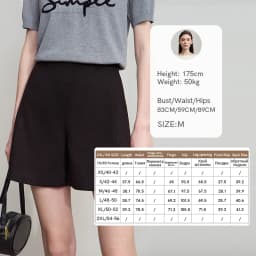 AMII 2025 Autumn Concise for Loose Casual Wide-leg Female pants Elegant Office Lady Simple Shorts Bottoms 12523083