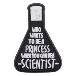 1-17Pcs PVC Science Lab Equipment DIY Shoe Charm Children Button Clog Test Tube Sandals Decorations Birthday Gift